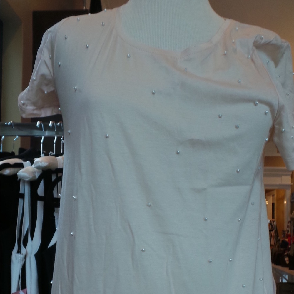 Zara Women’s Beaded Detail Shirt